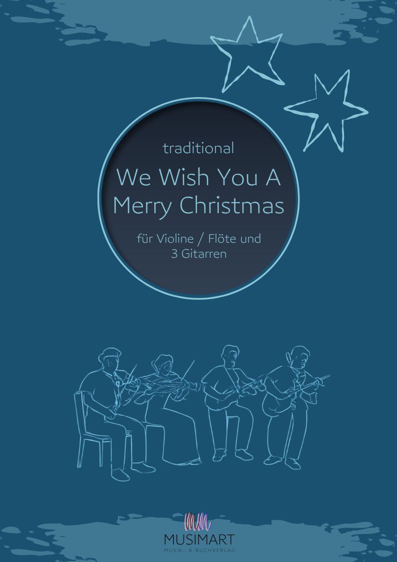 Cover We Wish You A Merry Christmas Gemischtes Ensemble