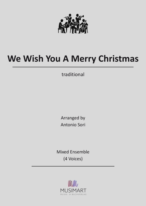Cover We Wish You A Merry Christmas Mixed Ensemble